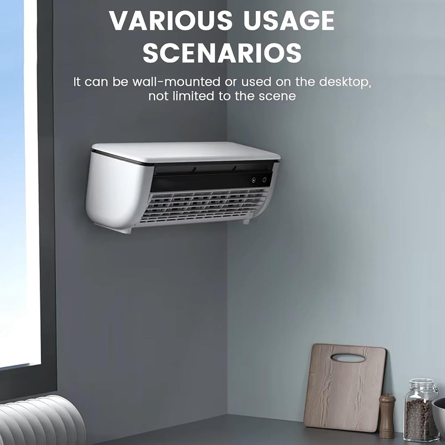 WhisperCool Wall Fan Delight