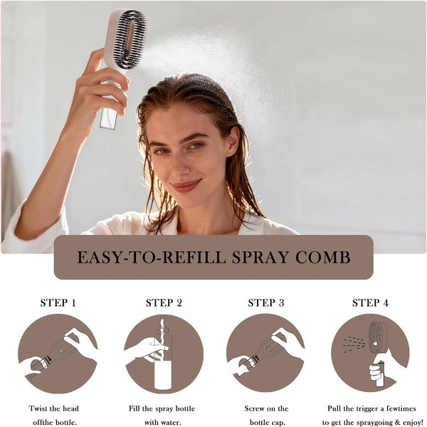 Magic Mist Detangler Brush