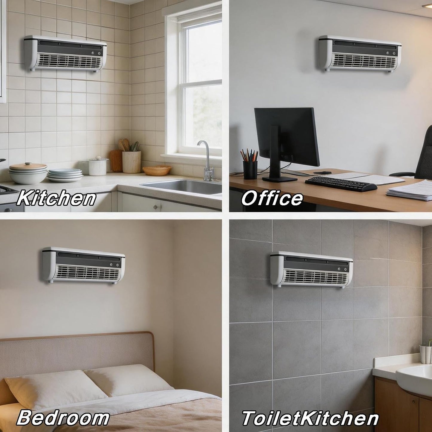 WhisperCool Wall Fan Delight