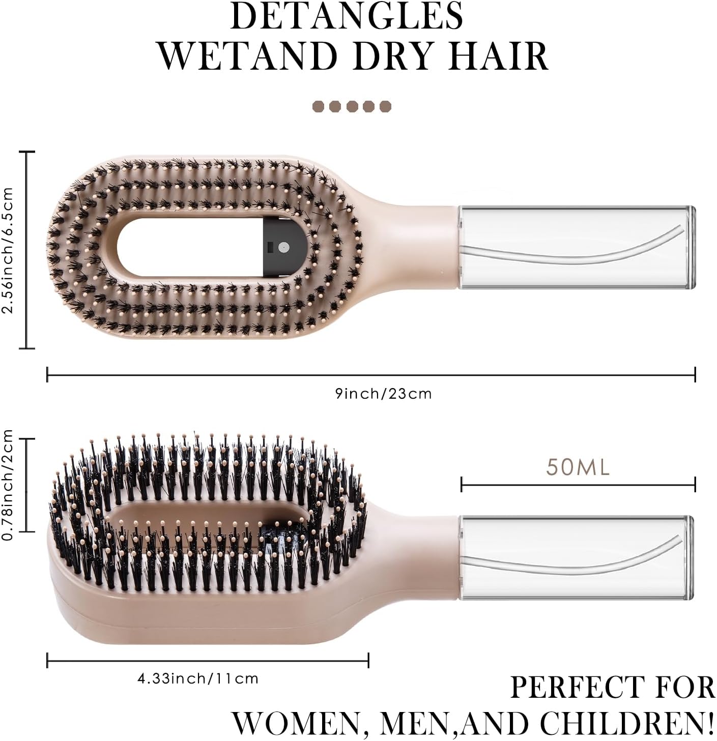 Magic Mist Detangler Brush